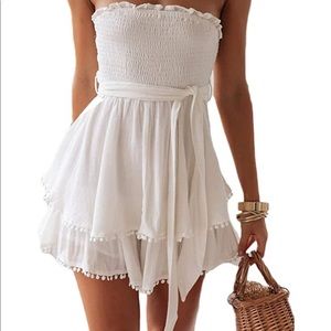 ✨💕 cute bijeli jumper dress 👗